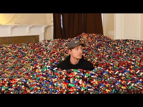 Surprising Friends with a House Full of Presents: A Lego Adventure