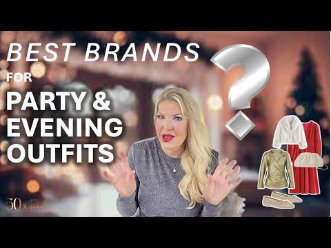 Glam Evening Outfits for Women Over 50: Top Brands and Styles