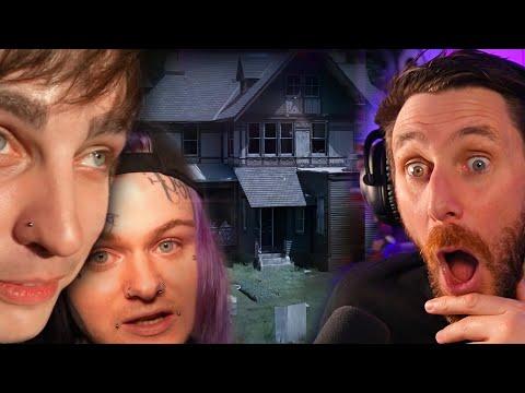 Exploring Haunted Houses: A Spooky Adventure with Twin Paranormal and Sam and Colby